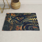 Metallic Ocean Rug Gallery Image 1