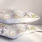 William Morris Strawberry Thief Pastel Pink Pillow Sham Gallery Image 3