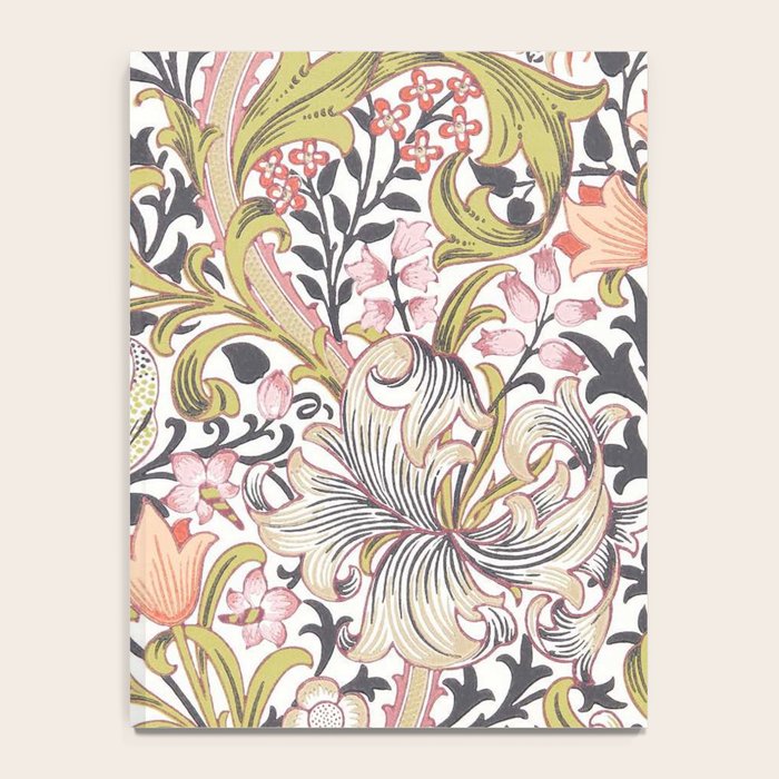 William Morris Strawberry Thief Pastel Pink Notebook Gallery Image 4