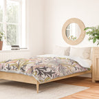 William Morris Strawberry Thief Pastel Pink Duvet Cover Gallery Image 2
