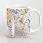 William Morris Strawberry Thief Pastel Pink Coffee Mug Gallery Image 1