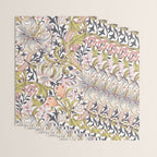 William Morris Strawberry Thief Pastel Pink Wrapping Paper Gallery Image 3