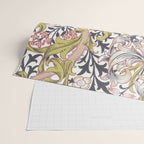 William Morris Strawberry Thief Pastel Pink Wrapping Paper Gallery Image 2