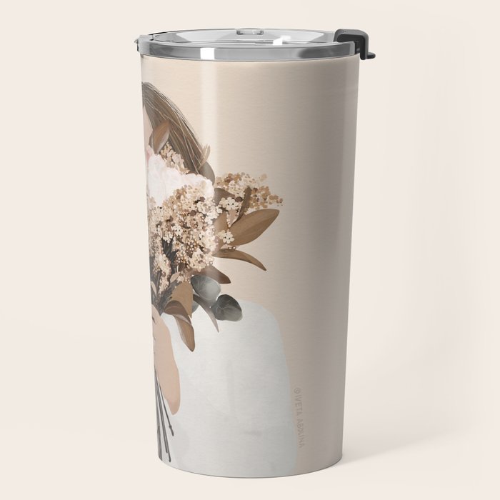 Audrielle Cream Travel Mug Gallery Image 2