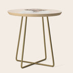 Audrielle Cream Side Table Gallery Image 1