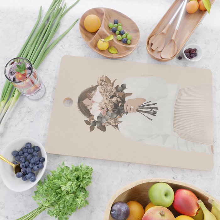 Audrielle Cream Cutting Board Gallery Image 2