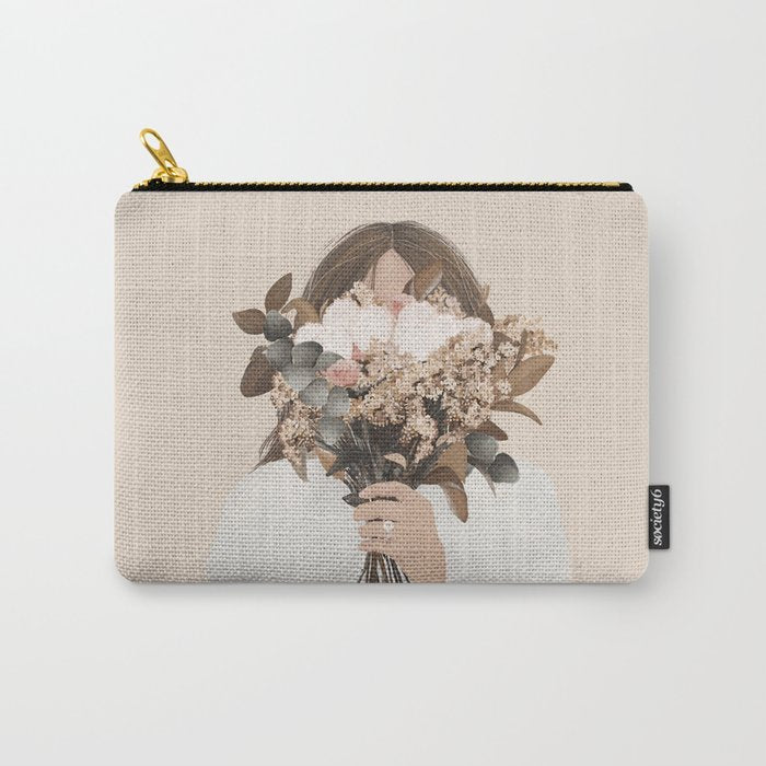 Audrielle Cream Carry All Pouch Gallery Image 1
