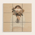 Audrielle Cream Wood Wall Art Gallery Image 1