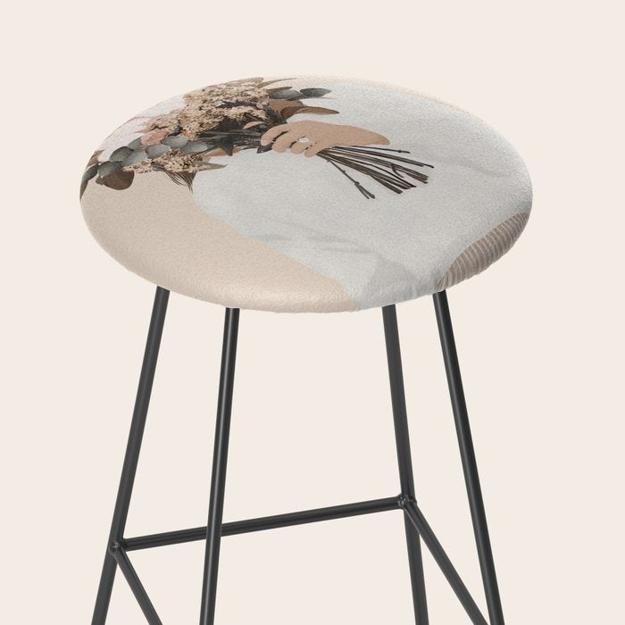Audrielle Cream Stool Gallery Image 2