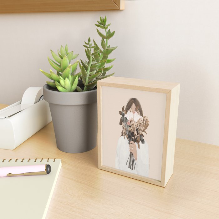 Audrielle Cream Mini Art Print Gallery Image 2