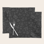 Minimalist Tattoos Placemat Gallery Image 1