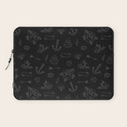 Minimalist Tattoos Laptop Sleeve Gallery Image 1