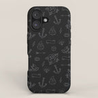 Minimalist Tattoos iPhone Case Gallery Image 1
