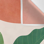 Tropical Garden Leaves 03 Wall Tapestry Gallery Image 3