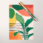 Tropical Garden Leaves 03 Wrapping Paper Gallery Image 1