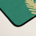 Green christmas pine tree doodle pattern Desk Mat Gallery Image 4