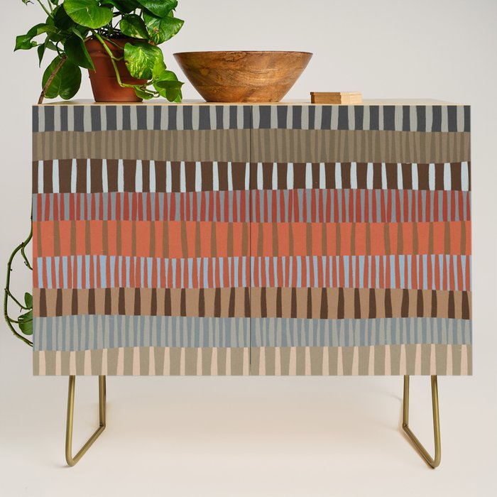 Mix of Stripes #3 Credenza Gallery Image 1