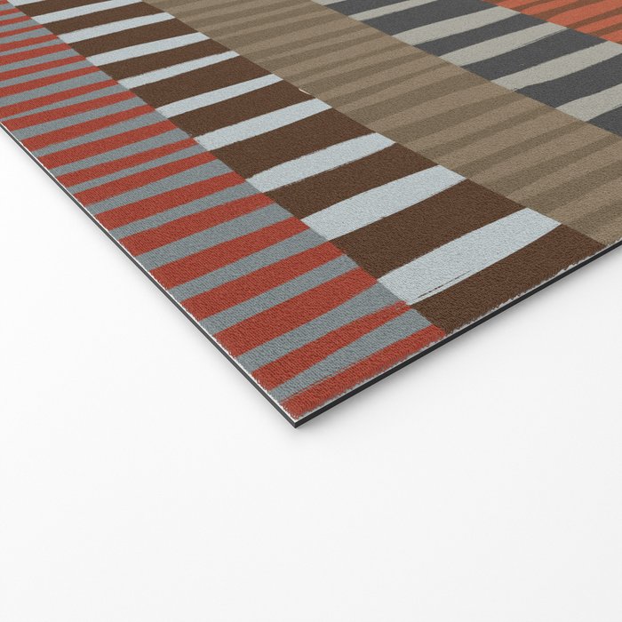 Mix of Stripes #3 Welcome Mat Gallery Image 2