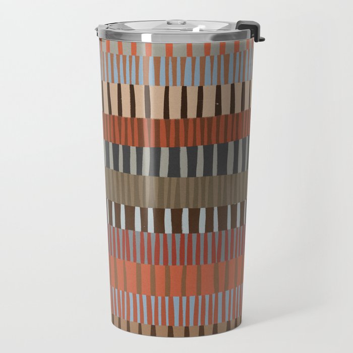 Mix of Stripes #3 Travel Mug Gallery Image 2