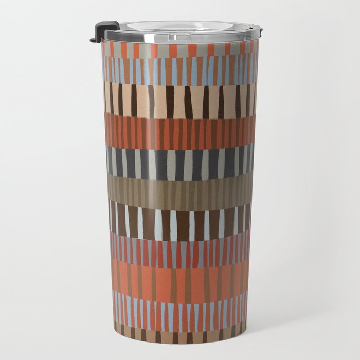 Mix of Stripes #3 Travel Mug Gallery Image 3