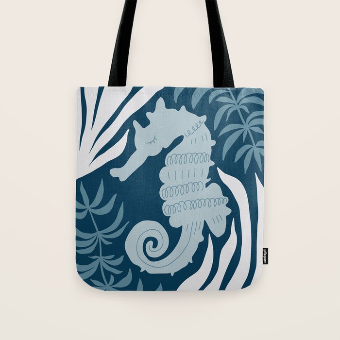 Seahorse Nest - Dark Tote Bag Gallery Image 1