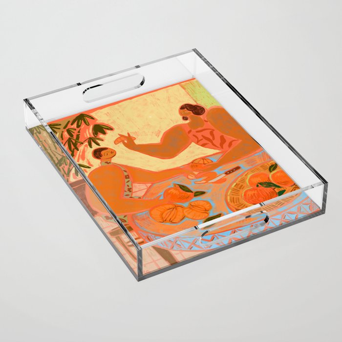 The Mandarin Acrylic Tray Gallery Image 1