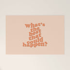 What's The Best That Could Happen Welcome Mat Gallery Image 1