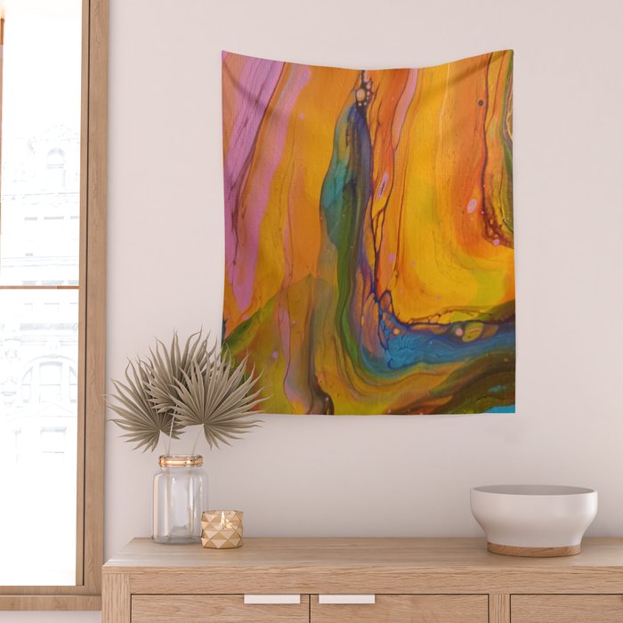 Rainbow River Wall Tapestry Gallery Image 2