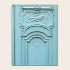 Blue Paris Door - Architecture Photograph, Travel Photography Notebook Gallery Image 4