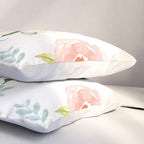 Sweet Pink Blooms (Floral 02) Pillow Sham Gallery Image 3