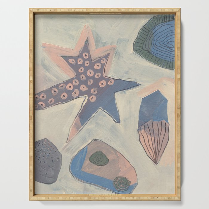 In the deep sea #1 Serving Tray Gallery Image 1