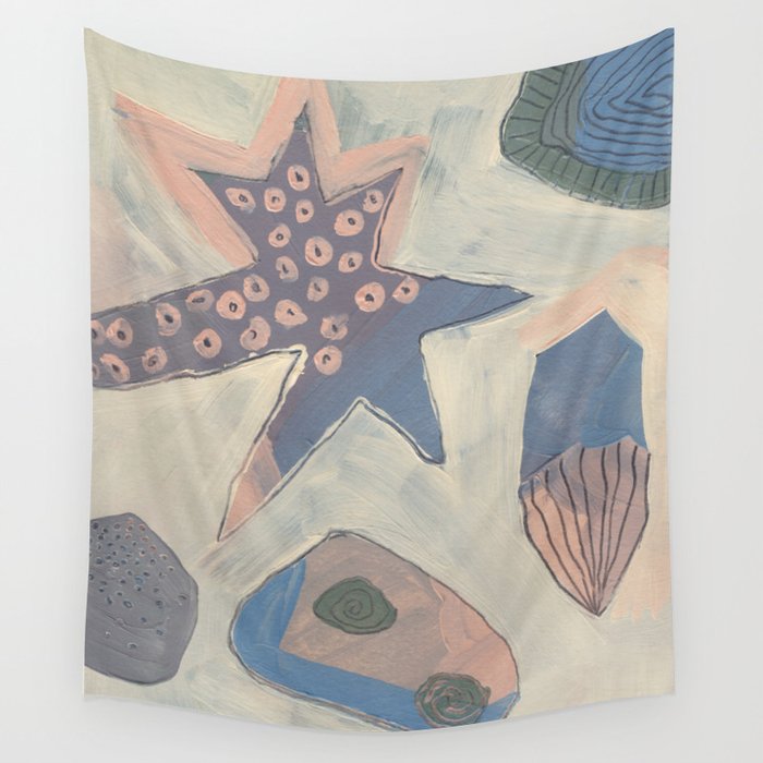 In the deep sea #1 Wall Tapestry Gallery Image 1