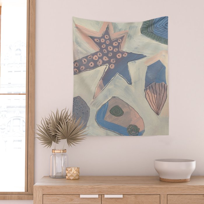 In the deep sea #1 Wall Tapestry Gallery Image 2