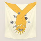 Everything Revolves Around Us Wall Tapestry Gallery Image 4