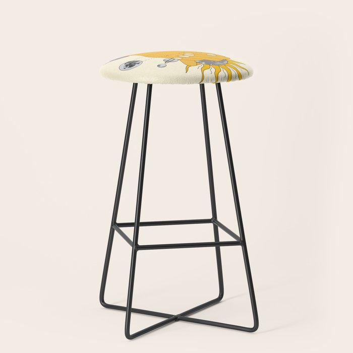 Everything Revolves Around Us Stool Gallery Image 1