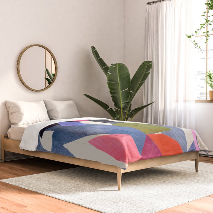 Mid Night Cactus Comforter Gallery Image 2