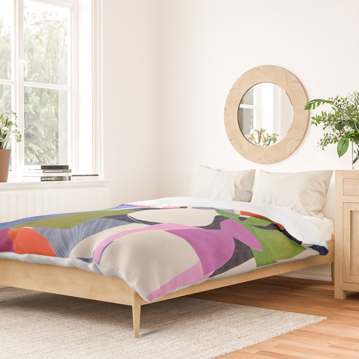Mid Night Cactus Duvet Cover Gallery Image 2