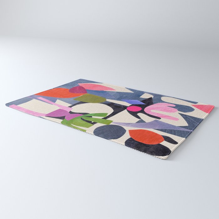 Mid Night Cactus Rug Gallery Image 3