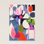 Mid Night Cactus Stationery Card Gallery Image 2