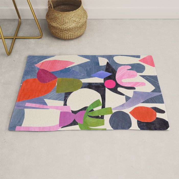 Mid Night Cactus Rug Gallery Image 1