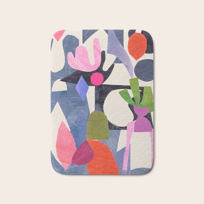 Mid Night Cactus Bath Mat Gallery Image 1
