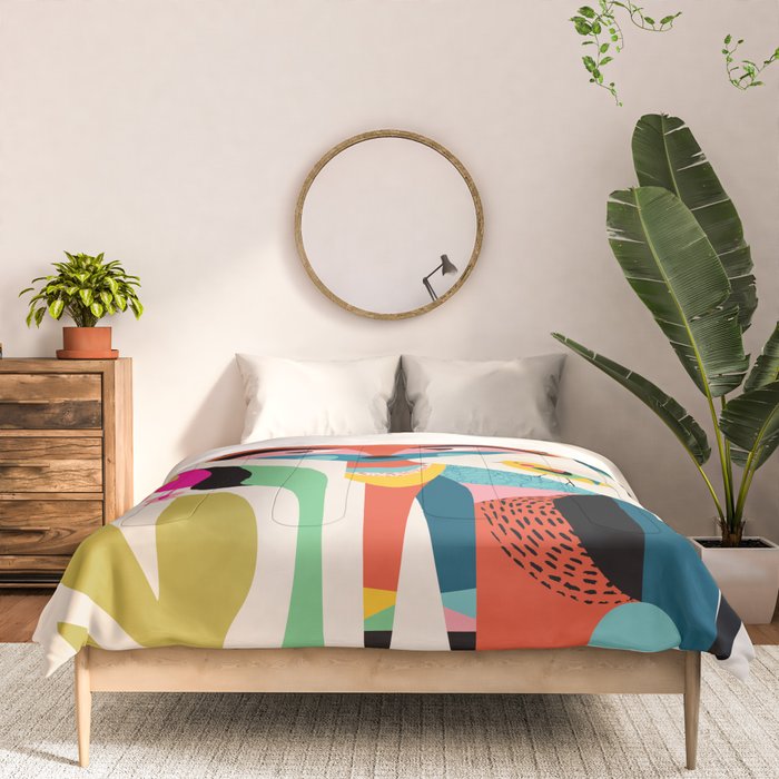 Mid-Century Fox Comforter Gallery Image 3