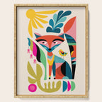 Mid-Century Fox Serving Tray Gallery Image 1