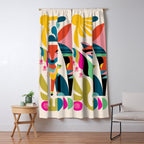 Mid-Century Fox Window Curtain Gallery Image 5