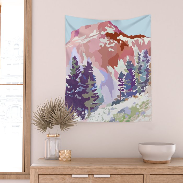 Alpine Lite II Wall Tapestry Gallery Image 2