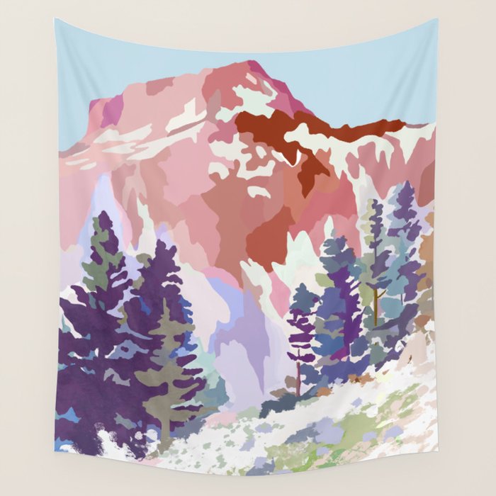Alpine Lite II Wall Tapestry Gallery Image 4