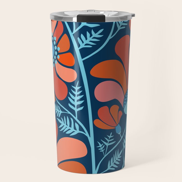 Flower Power IV Travel Mug Gallery Image 1
