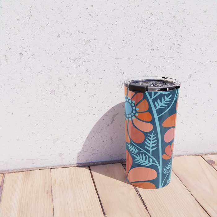 Flower Power IV Travel Mug Gallery Image 4