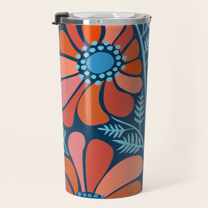 Flower Power IV Travel Mug Gallery Image 3