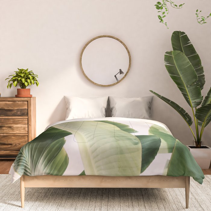 Banana Leaf #1 Comforter Gallery Image 3